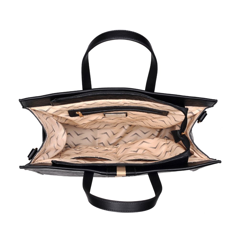 Product Image of Moda Luxe Julian Tote 842017117049 View 8 | Black