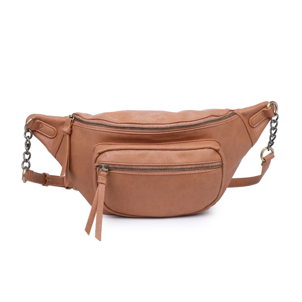 Product Image of Moda Luxe Samira Belt Bag 842017132752 View 5 | Camel