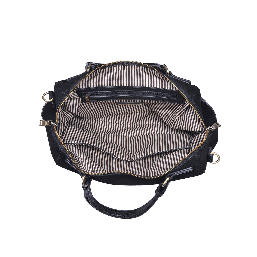Product Image of Moda Luxe Matilda Satchel 842017118923 View 8 | Black