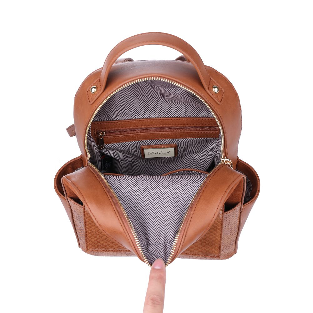 Product Image of Moda Luxe Reilley Backpack 842017121671 View 4 | Tan