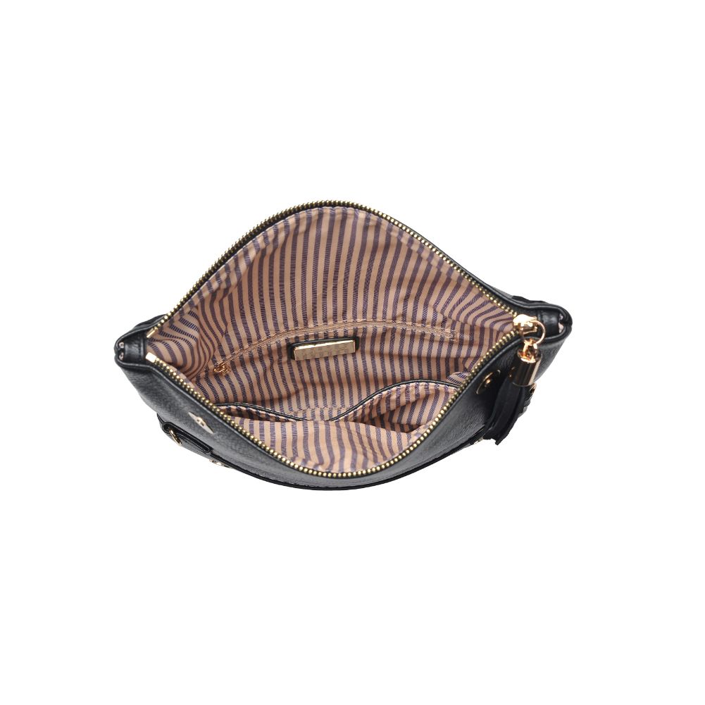 Product Image of Moda Luxe Palermo Clutch 819248014416 View 4 | Black