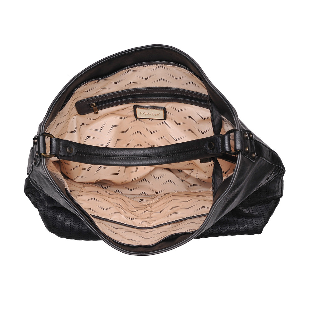 Product Image of Moda Luxe Kira Hobo 842017117650 View 4 | Black