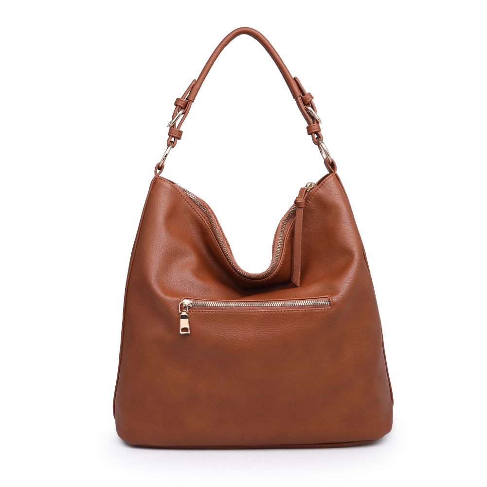 Product Image of Moda Luxe Isabella Hobo 842017122425 View 3 | Cognac