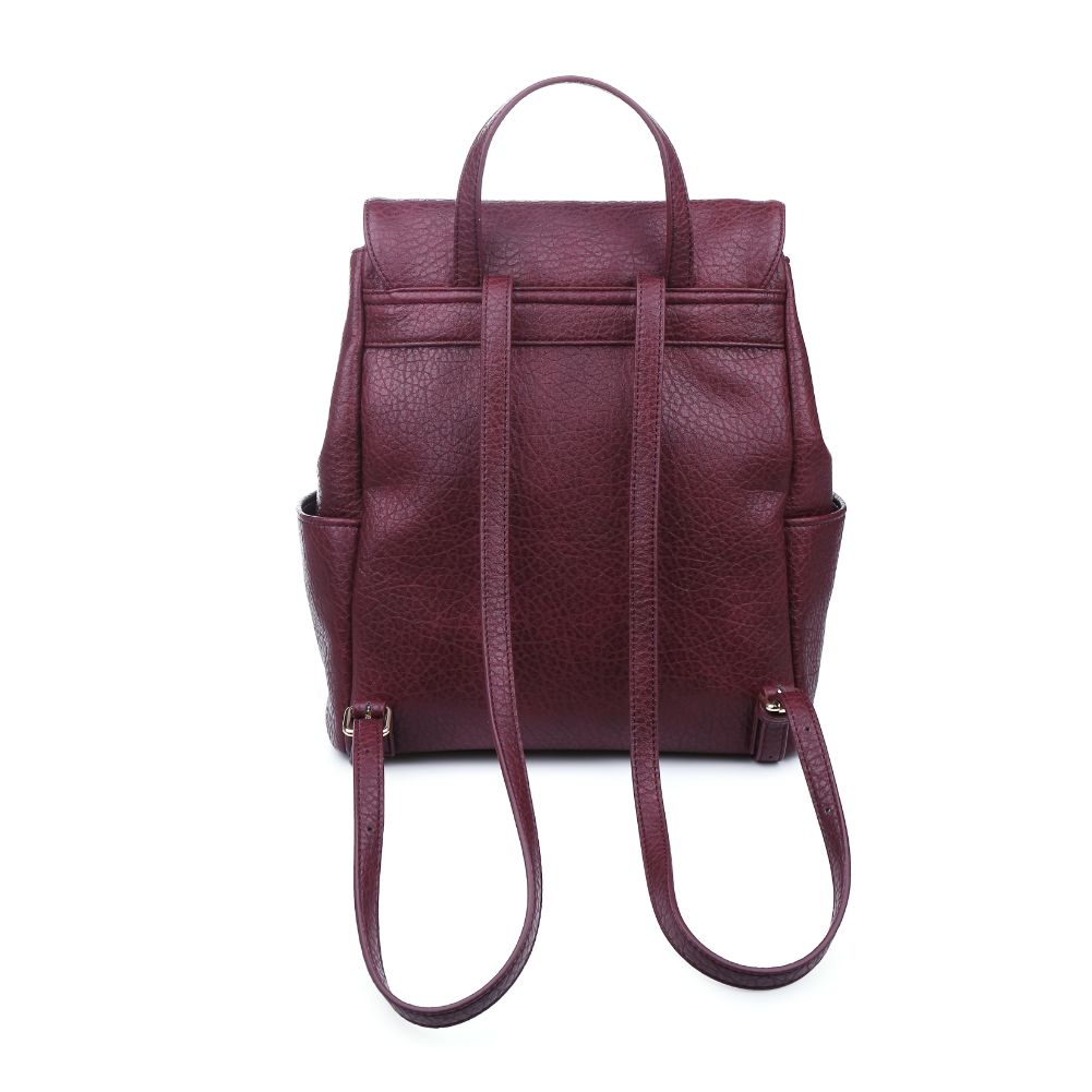 Product Image of Moda Luxe Bo Backpack 842017121879 View 3 | Burgundy