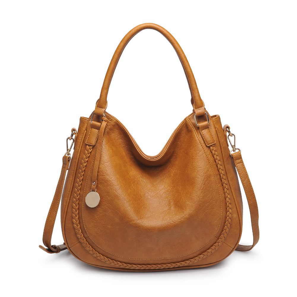 Product Image of Moda Luxe Lindsay Hobo 842017128151 View 5 | Mustard