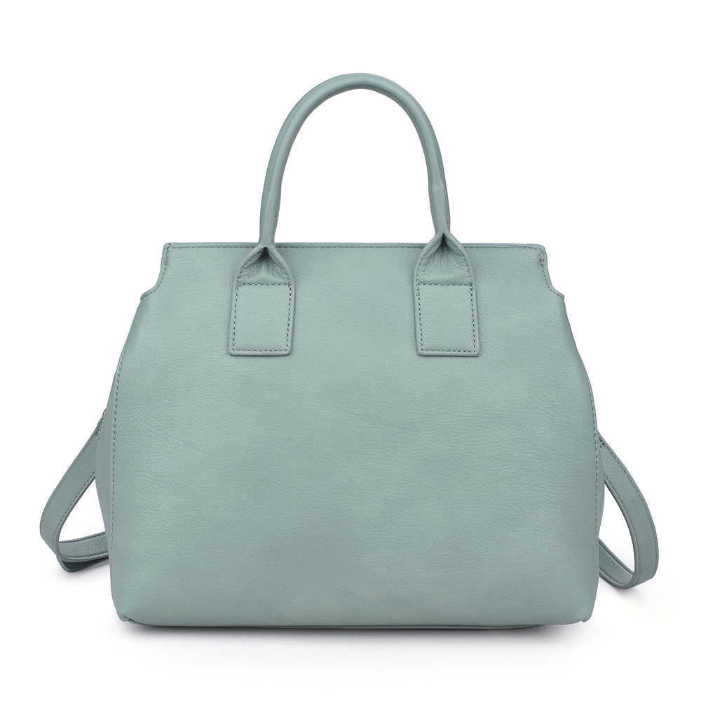 Product Image of Moda Luxe Clare Satchel 842017118336 View 3 | Seafoam