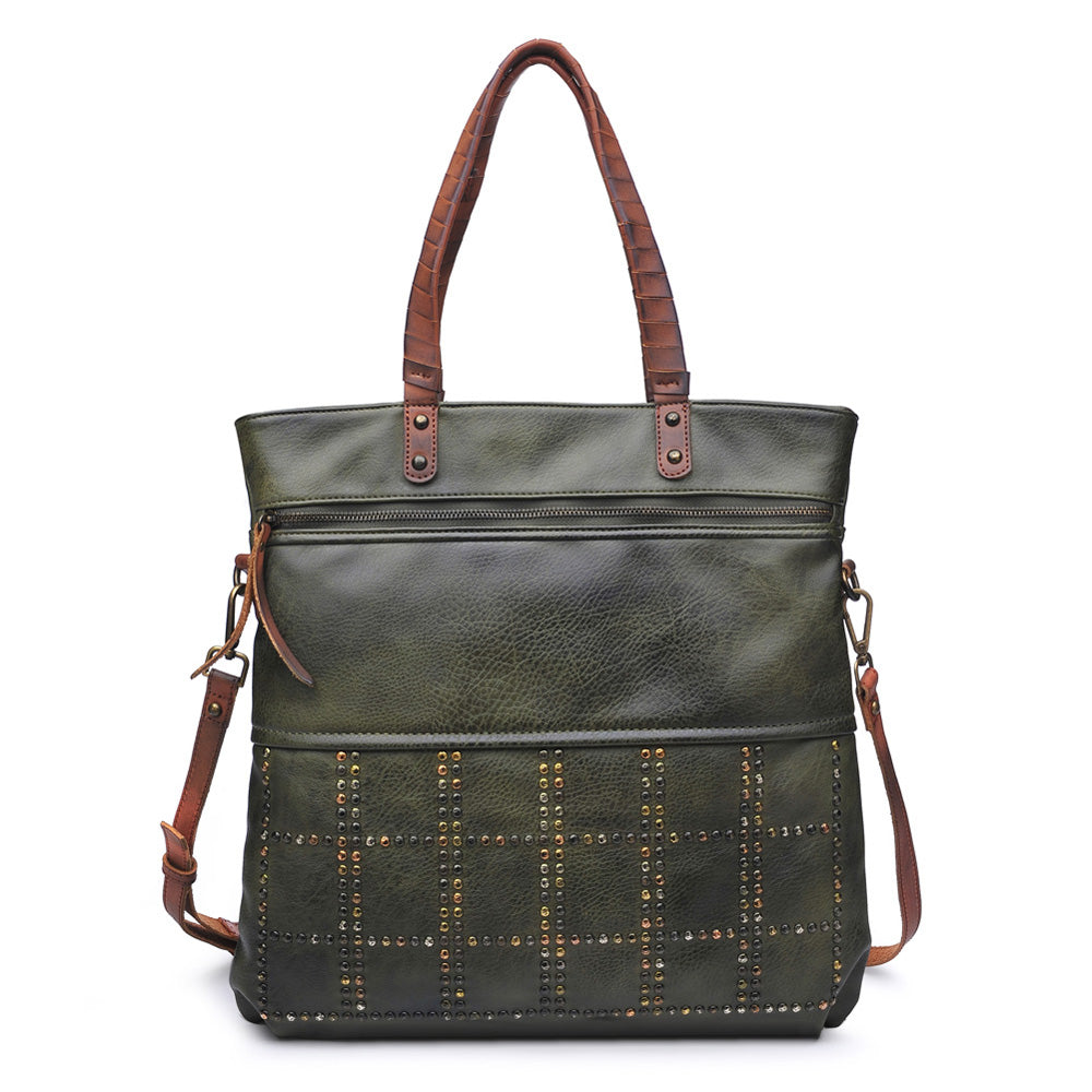 Product Image of Moda Luxe Guinevere Tote 842017110033 View 1 | Olive