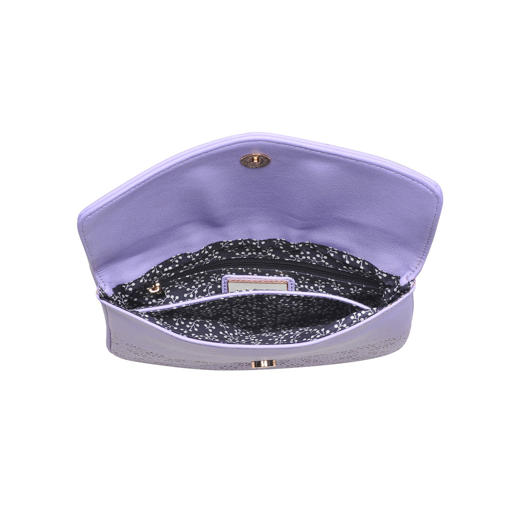 Product Image of Moda Luxe Tate-Perf Crossbody 842017111238 View 4 | Lavender