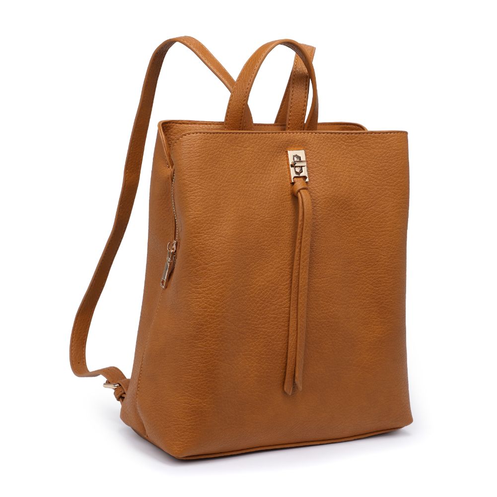 Product Image of Moda Luxe Sylvia Backpack 842017128335 View 6 | Mustard