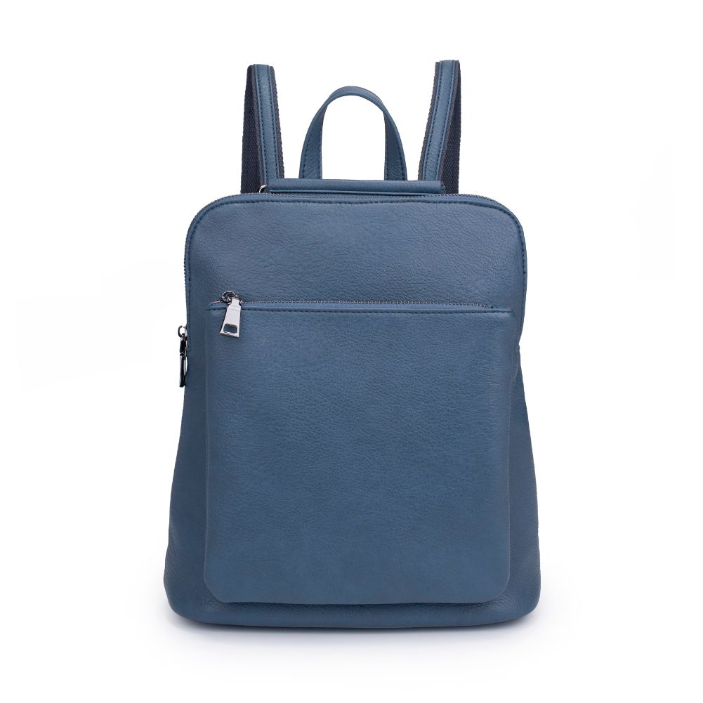 Product Image of Moda Luxe Phoebe Backpack 842017126607 View 5 | Denim