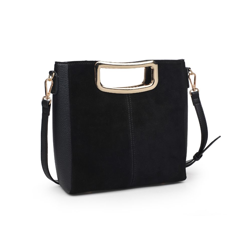 Woman wearing Black Moda Luxe Brielle Crossbody 842017123002 View 6 | Black