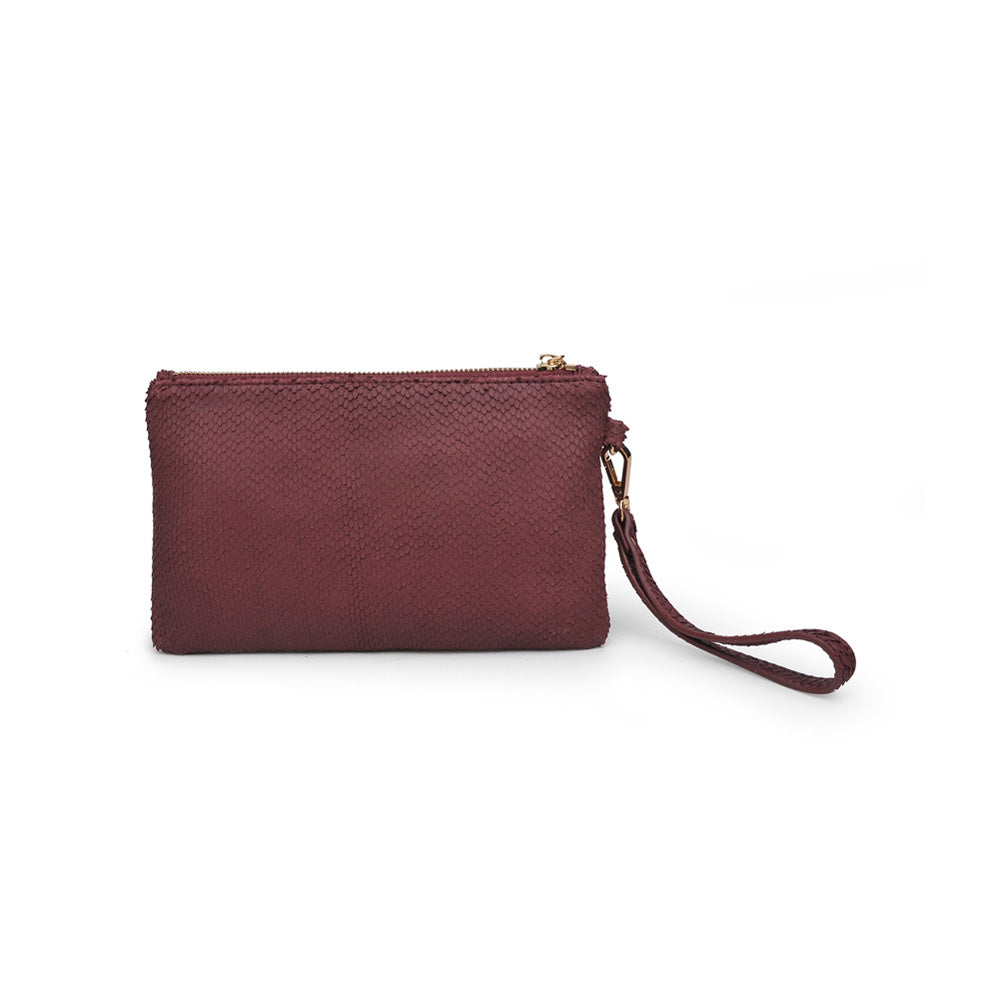 Product Image of Moda Luxe Olivia Wristlet 842017117926 View 7 | Burgundy