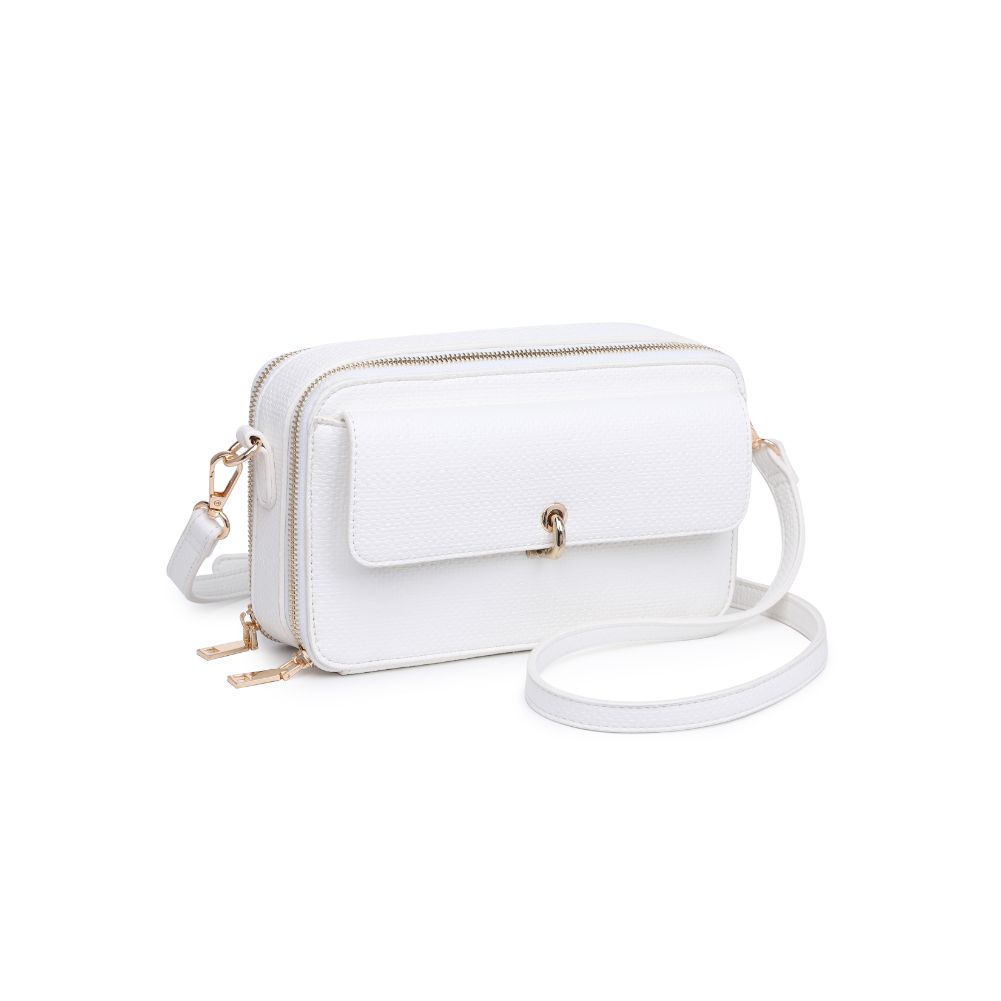 Product Image of Moda Luxe Peggy Crossbody 842017132004 View 6 | White