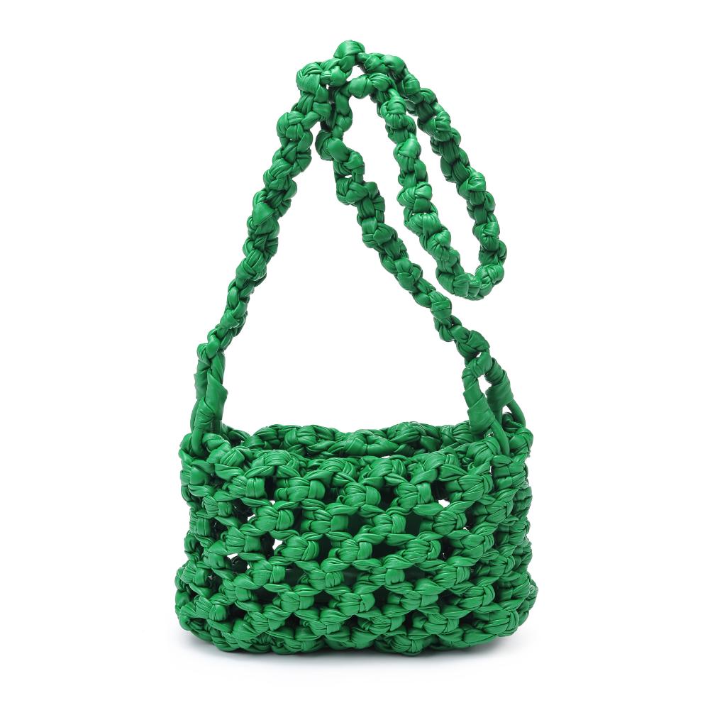 Woman wearing Green Moda Luxe Fashique Crossbody 842017135463 View 5 | Green