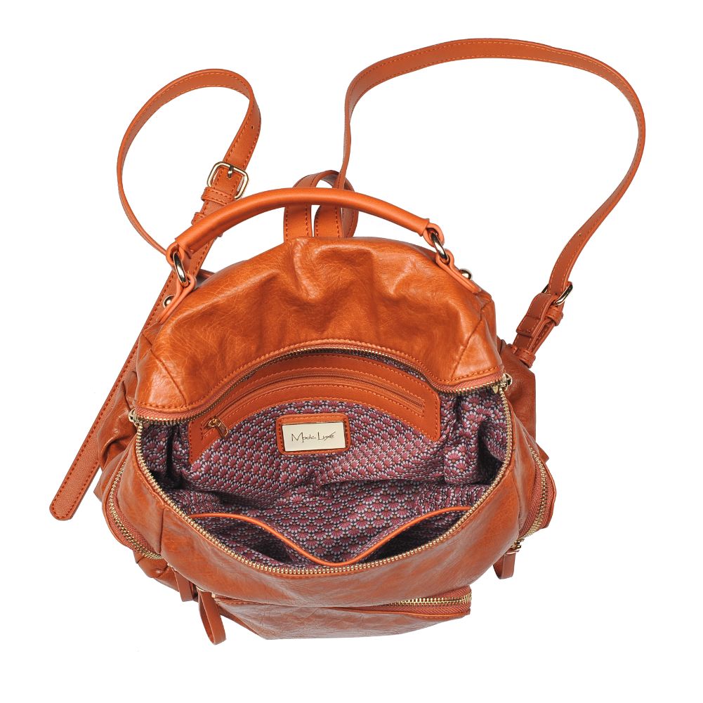Product Image of Moda Luxe Sahara Backpack 842017122968 View 4 | Tan