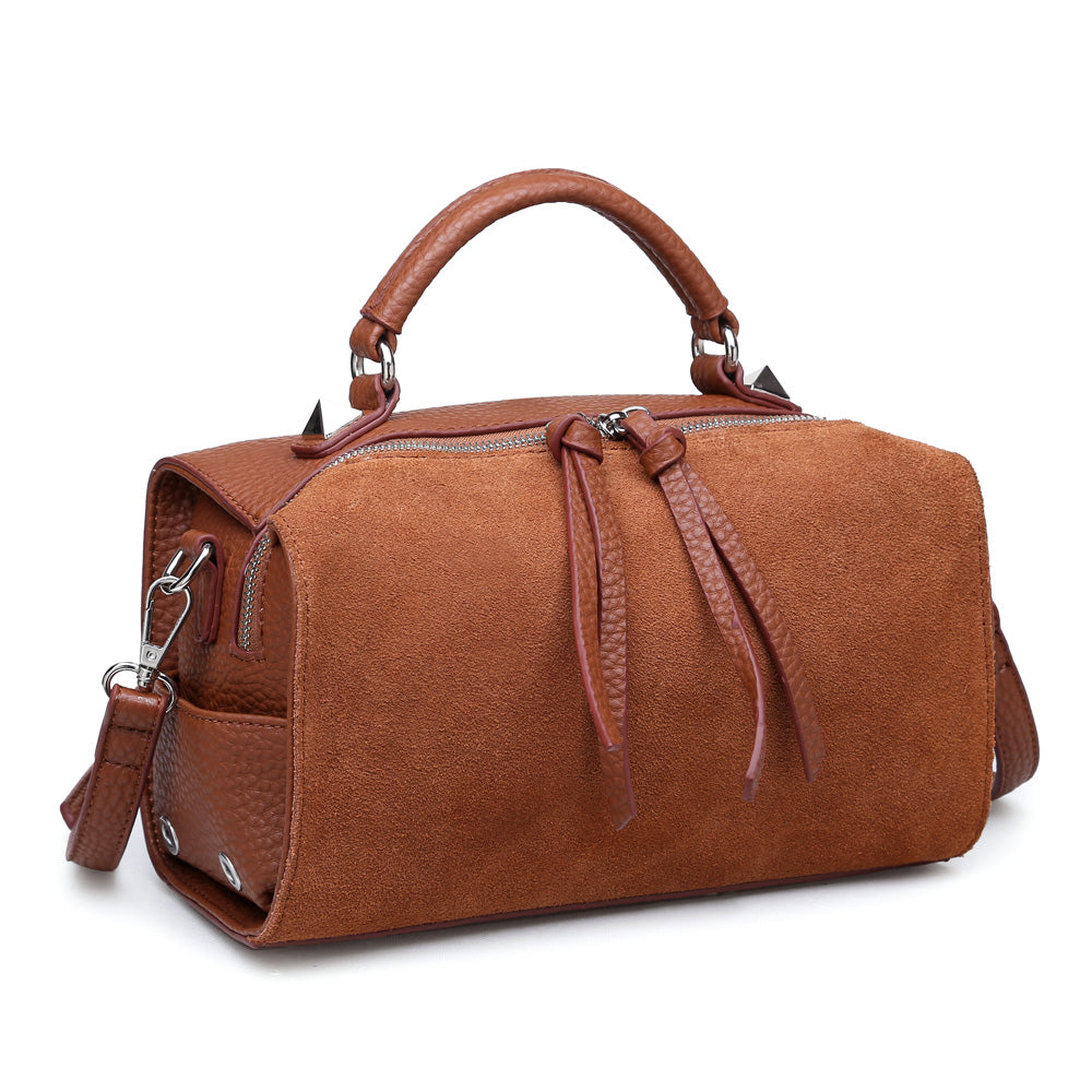 Product Image of Moda Luxe Hudson Satchel 842017115618 View 2 | Tan
