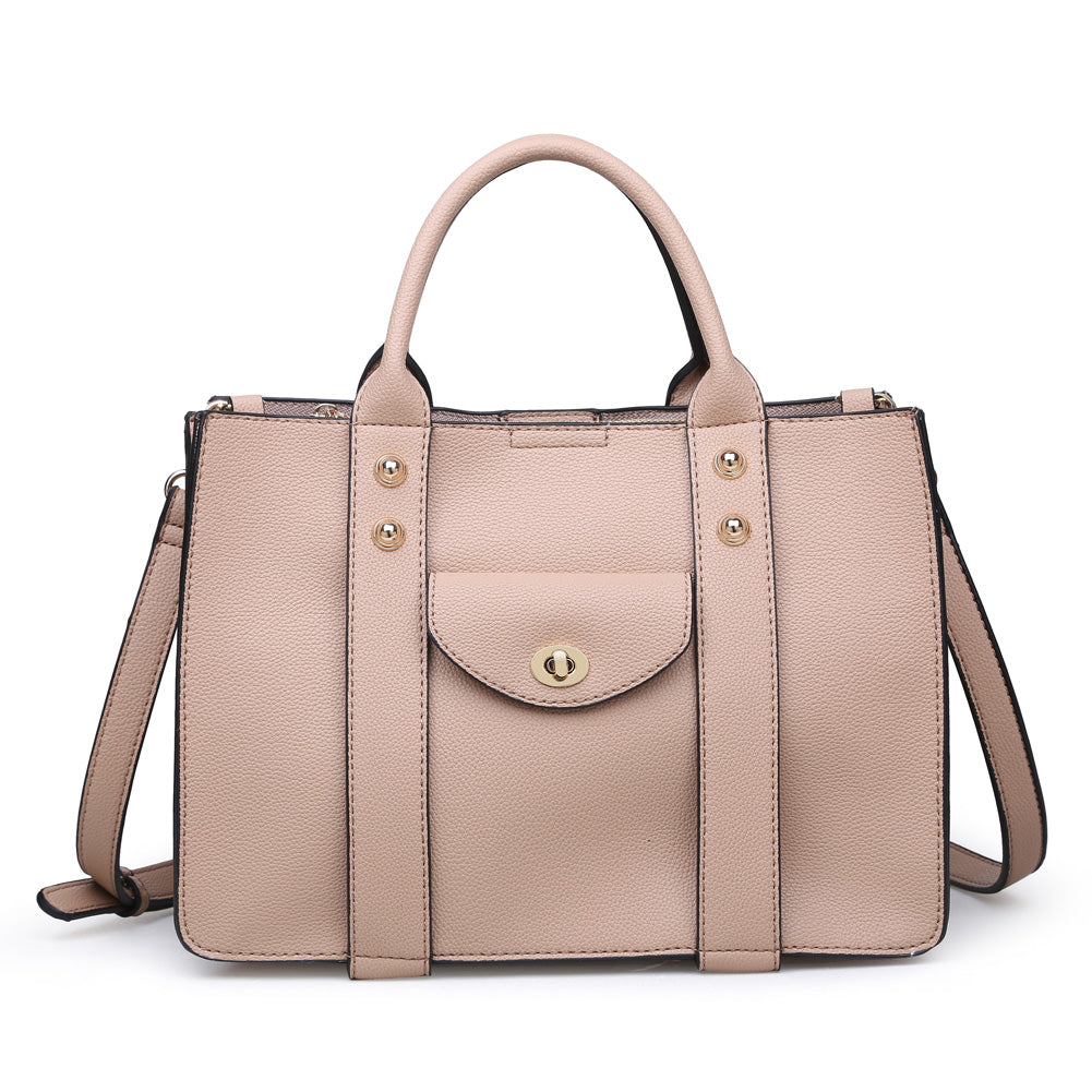 Product Image of Moda Luxe Rockefeller Satchel 842017115588 View 1 | Camel