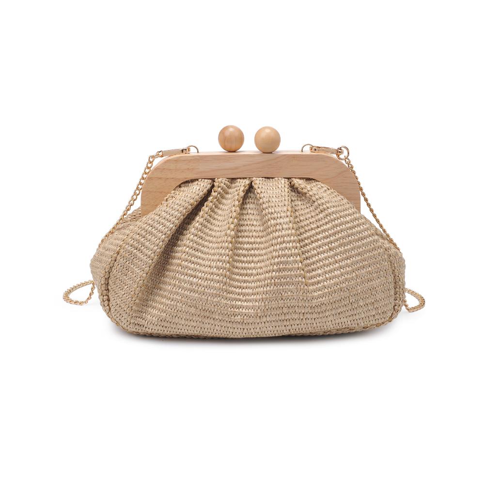 Woman wearing Natural Moda Luxe Vogueista Crossbody 842017134541 View 5 | Natural