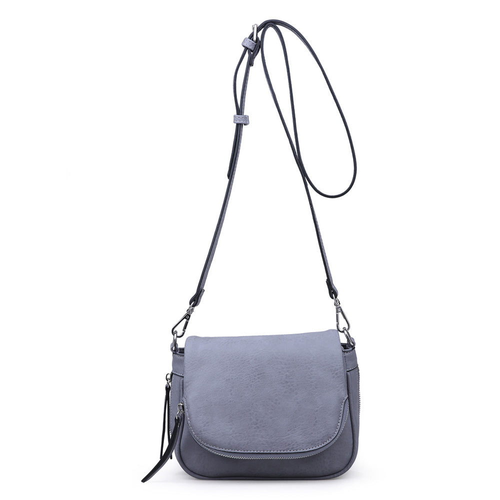 Product Image of Moda Luxe Diva Crossbody 842017114888 View 1 | Grey