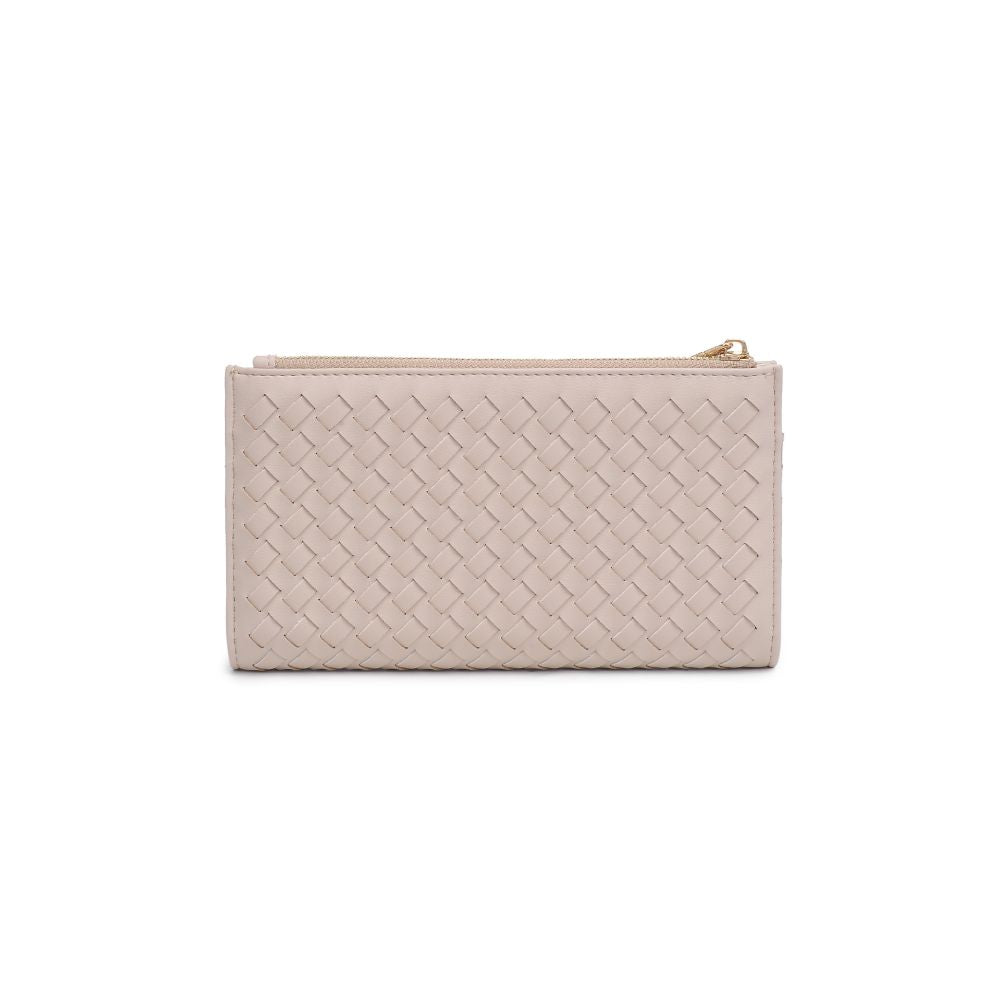 Woman wearing Ivory Moda Luxe Thalia Wallet 842017132349 View 7 | Ivory
