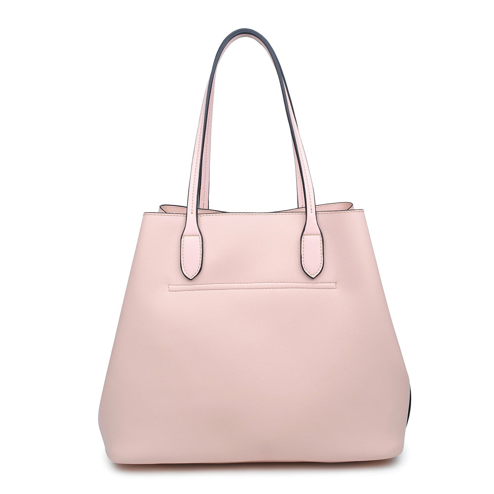 Woman wearing Ballerina Moda Luxe Canal Tote 842017113942 View 7 | Ballerina