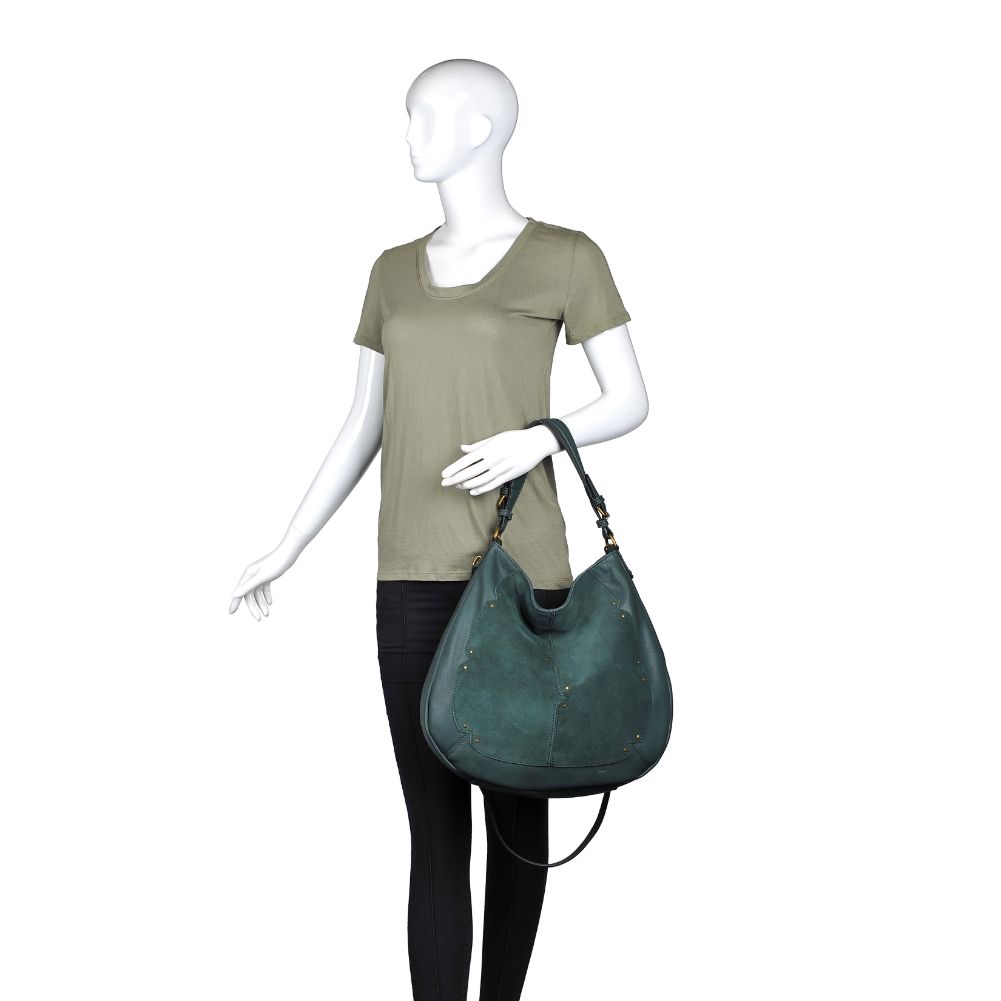 Product Image of Moda Luxe Jolie Hobo 842017120896 View 5 | Emerald