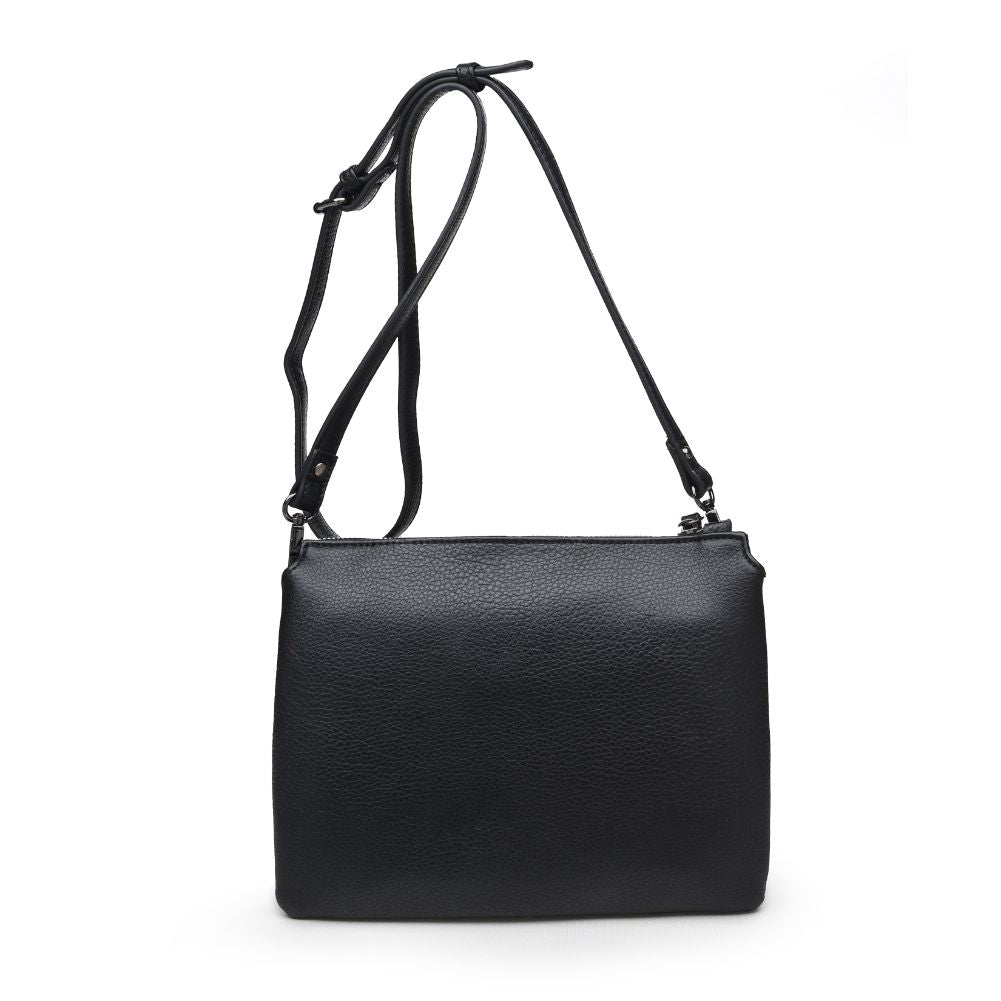 Product Image of Moda Luxe Lydia Crossbody 842017123231 View 3 | Black