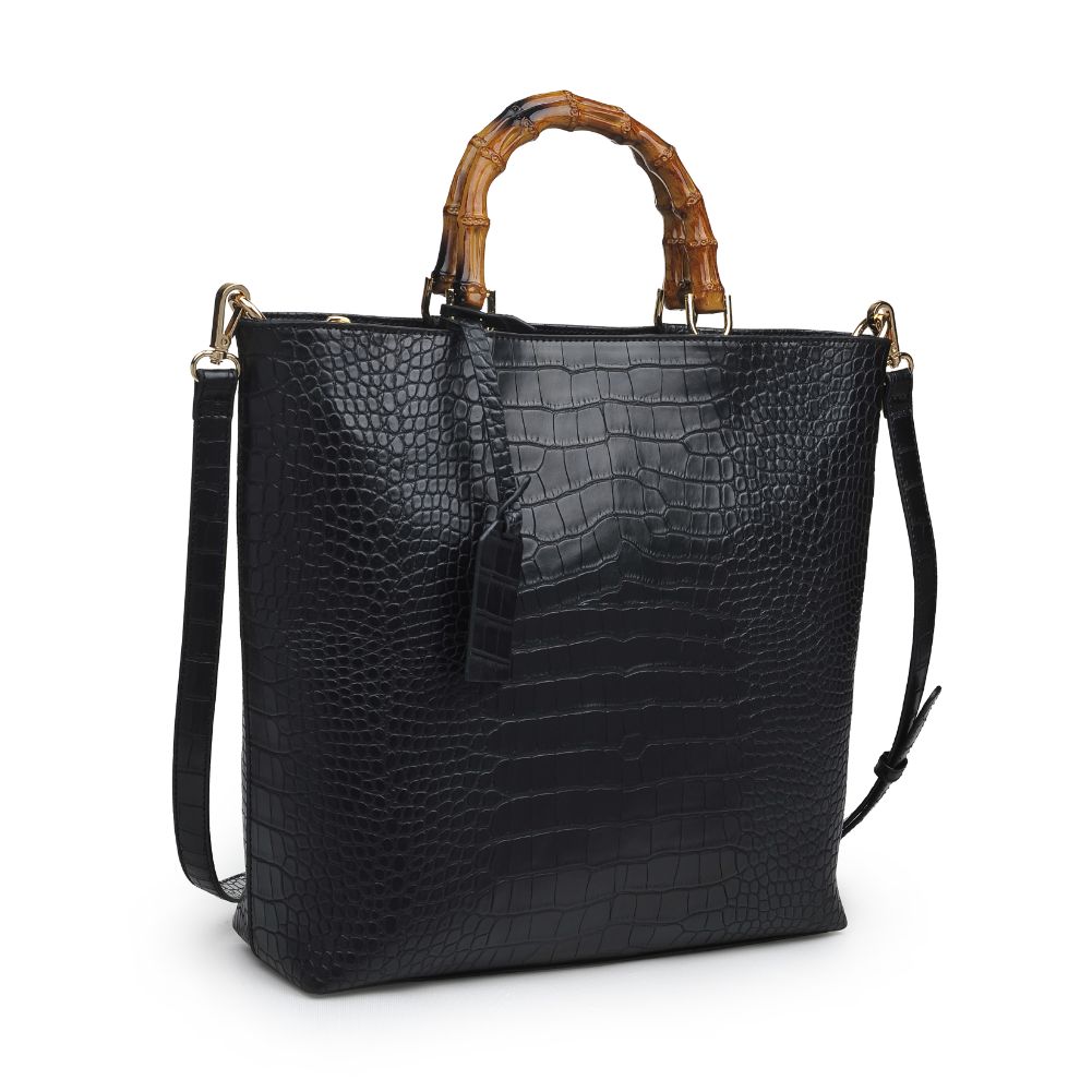Product Image of Moda Luxe Tessa Tote 842017124979 View 2 | Black