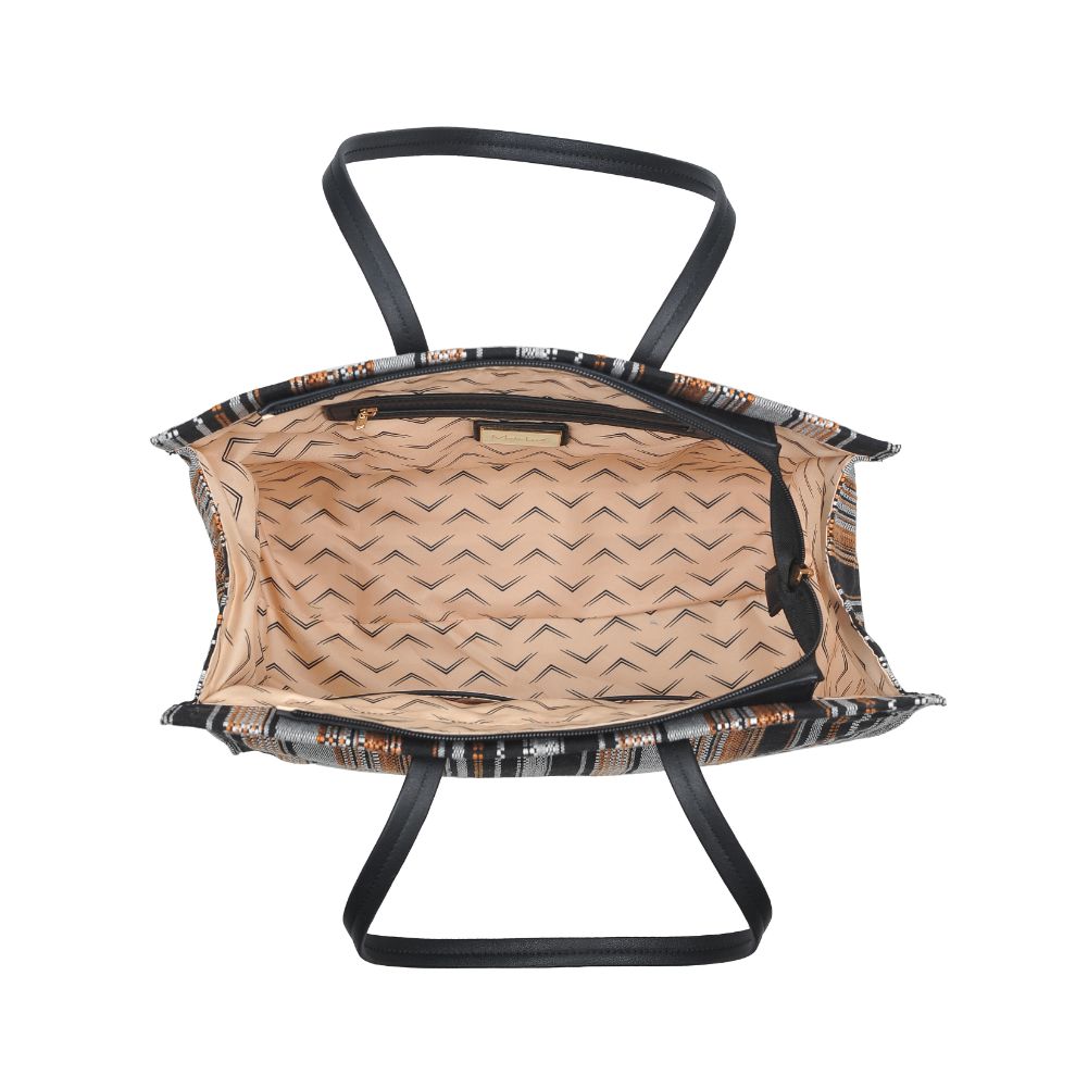 Product Image of Moda Luxe Jillian Tote 842017125532 View 8 | Black Multi