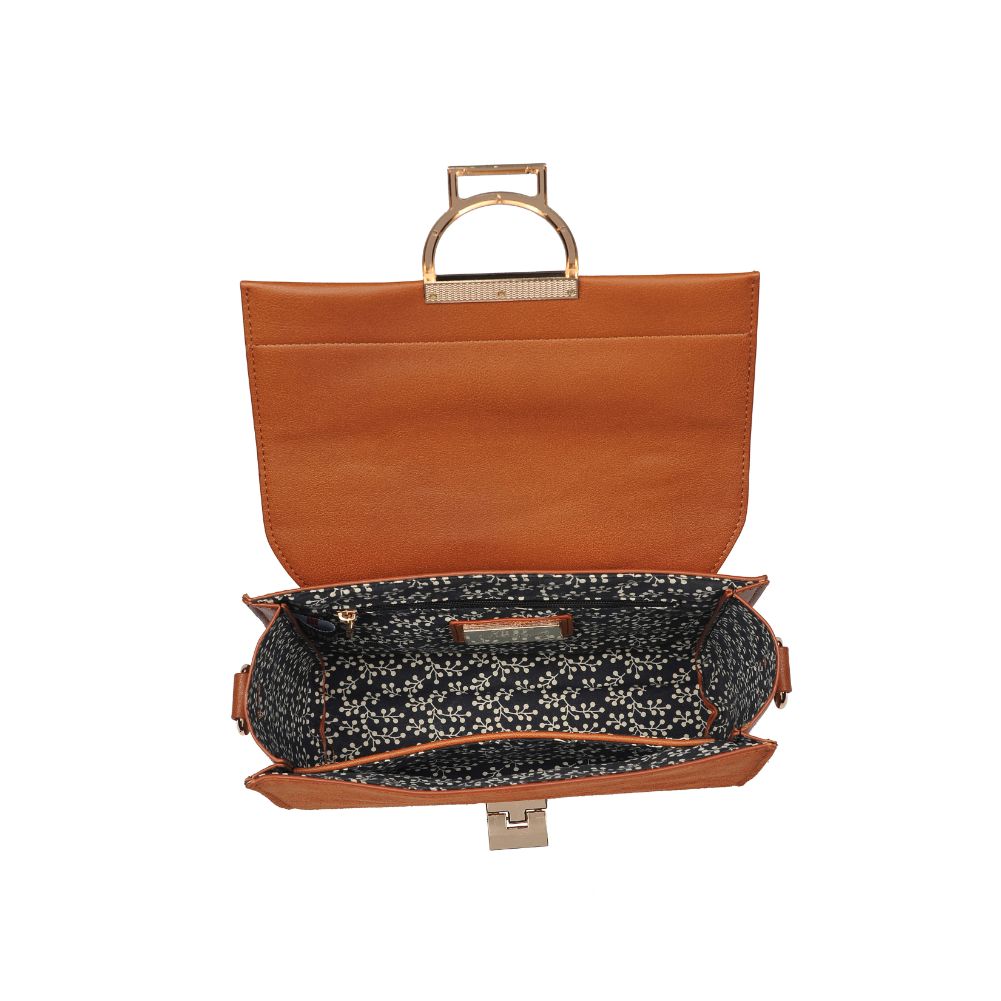Product Image of Moda Luxe Brynn Satchel 842017120797 View 8 | Tan