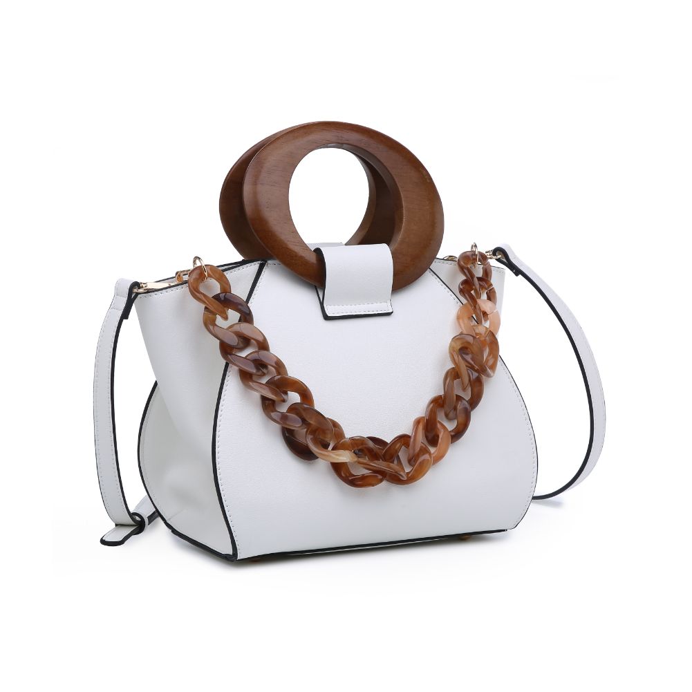 Product Image of Moda Luxe Cora Crossbody 842017124276 View 6 | White