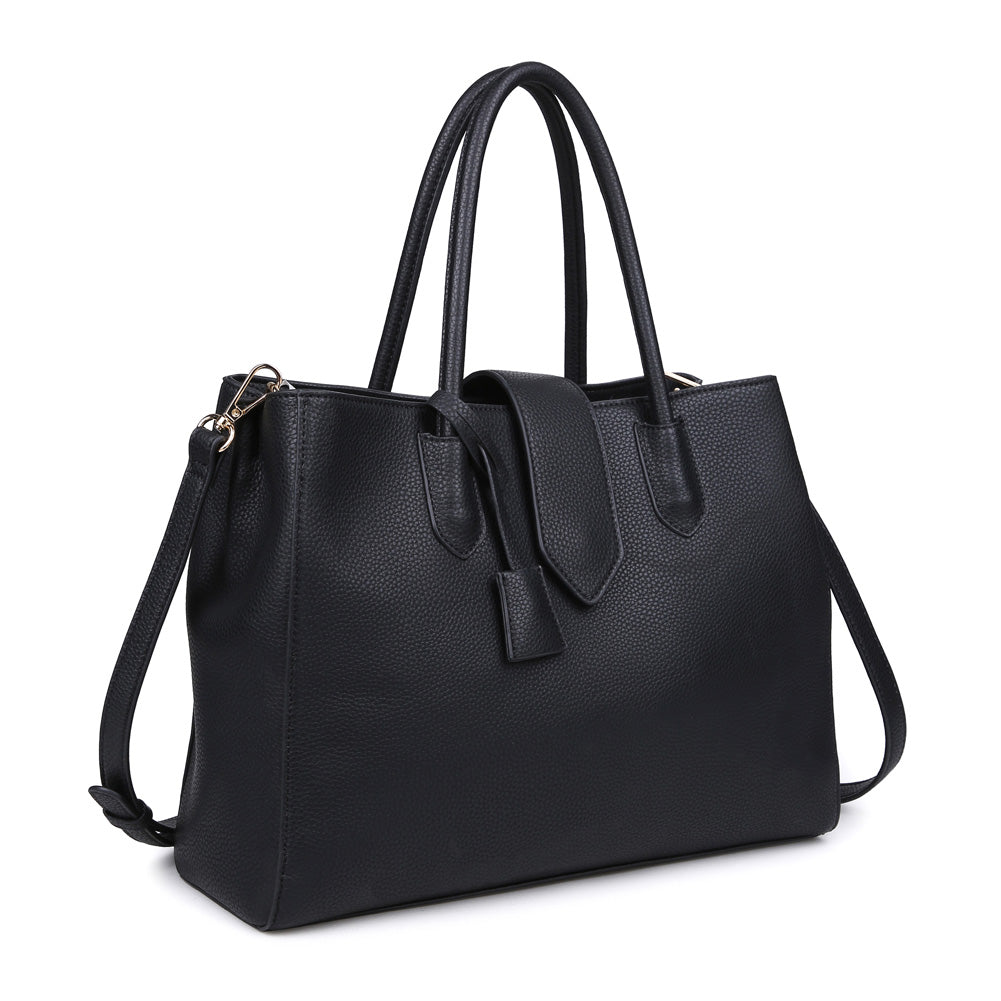 Product Image of Moda Luxe Venessa Tote 842017115960 View 2 | Black