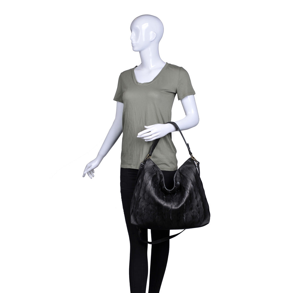 Product Image of Moda Luxe Rita Hobo 842017119319 View 5 | Black