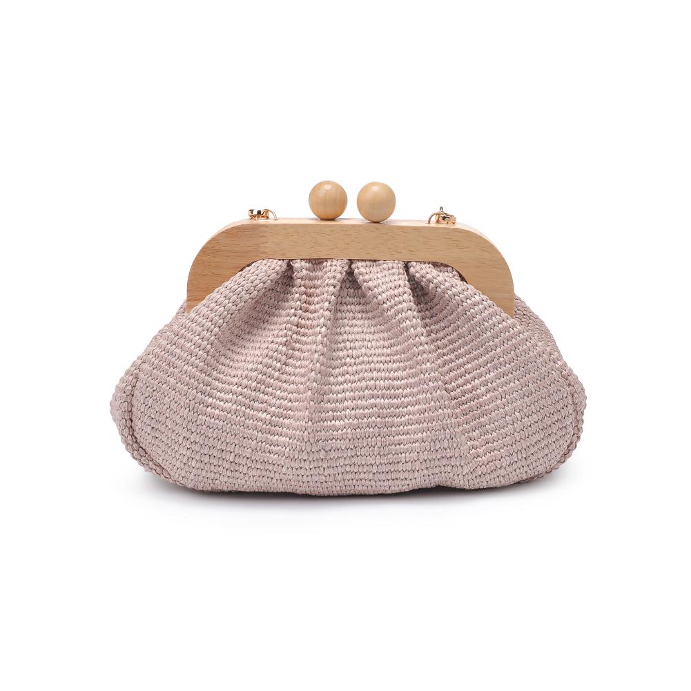 Woman wearing Dusty Pink Moda Luxe Vogueista Crossbody 842017134572 View 7 | Dusty Pink