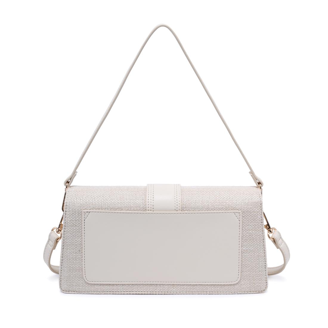 Moda Luxe Violet - Straw Monotone Crossbody 842017140139 View 7 | Ivory