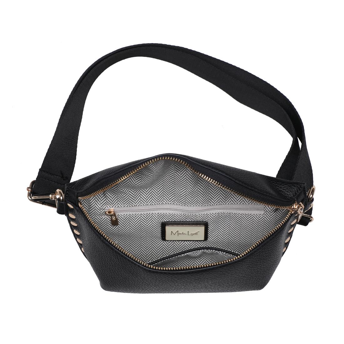 Moda Luxe Gizelle Belt Bag 842017138044 View 8 | Black