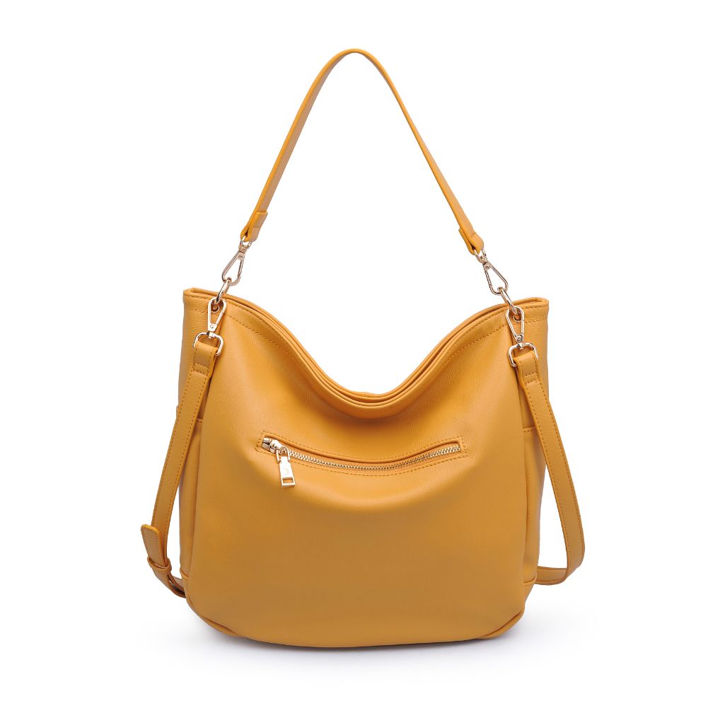 Product Image of Moda Luxe Paloma Hobo 842017126522 View 3 | Mustard