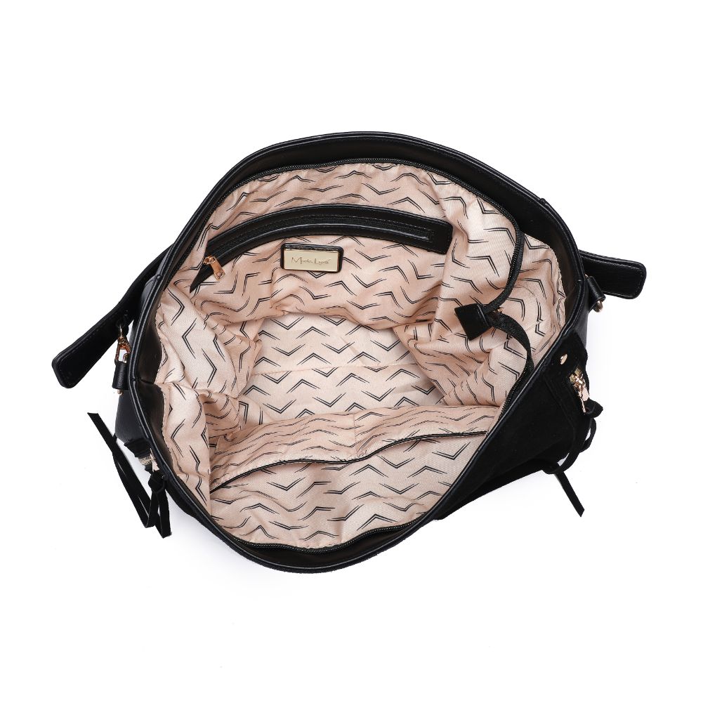 Product Image of Moda Luxe Emilia Hobo 842017130666 View 8 | Black