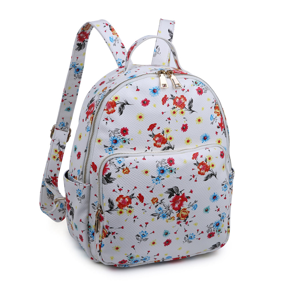 Product Image of Moda Luxe Nancy Backpack 842017119692 View 2 | White