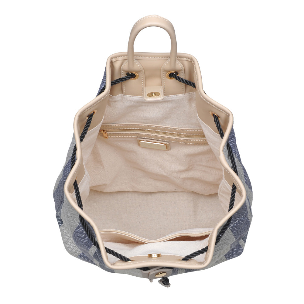 Product Image of Moda Luxe Malaga Backpack 842017112327 View 4 | Blue