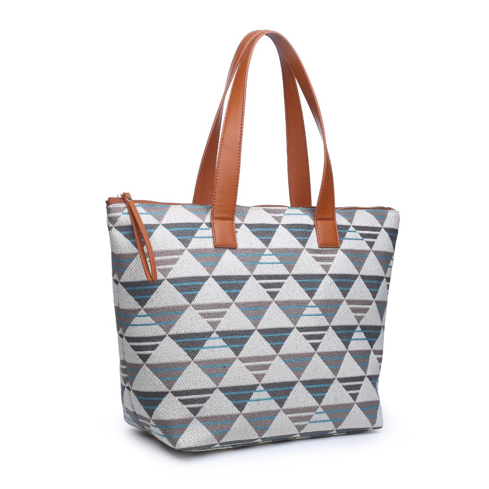 Product Image of Moda Luxe Quinn Tote 842017124498 View 6 | Blue Multi