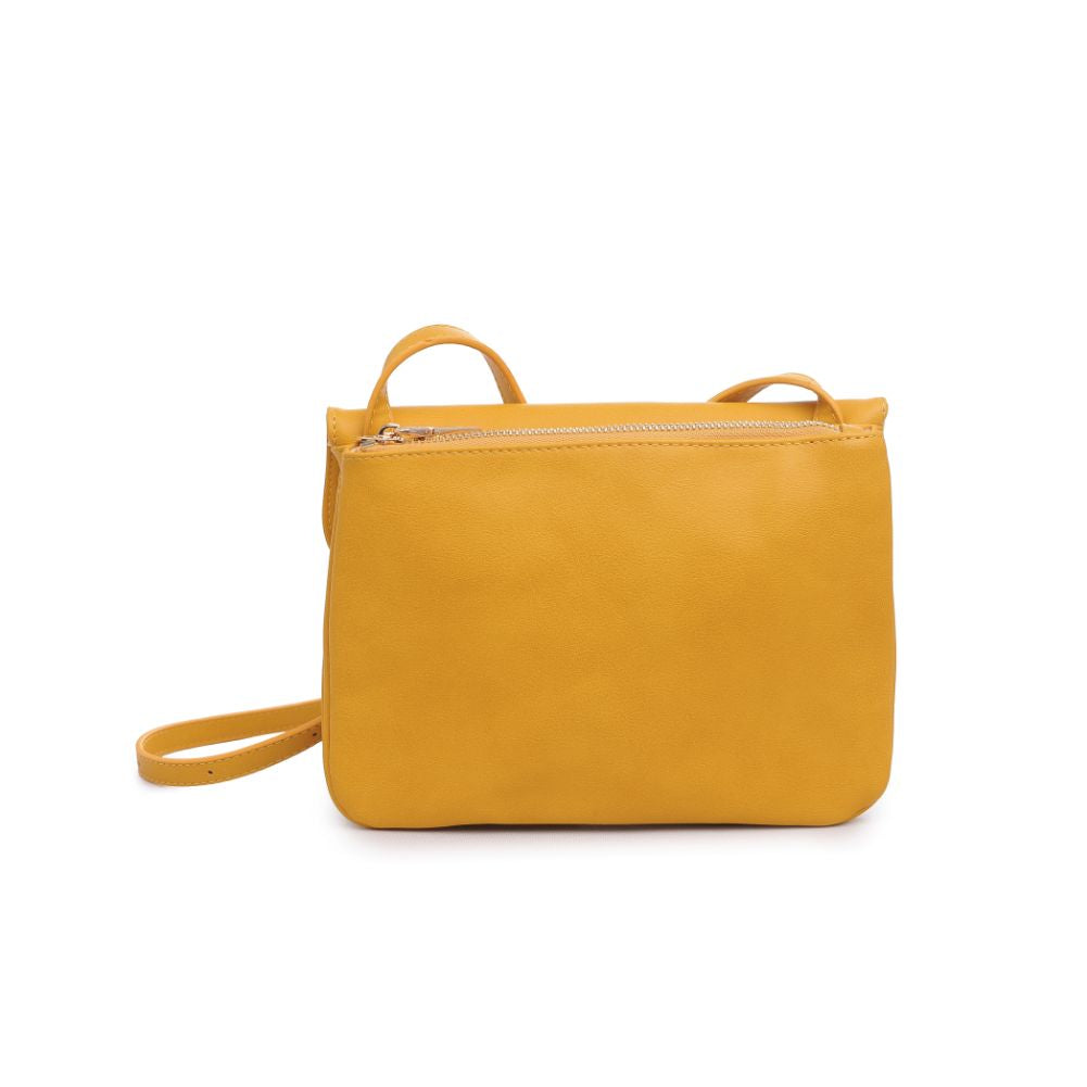Product Image of Moda Luxe Tate-Perf Crossbody 842017111245 View 3 | Mustard