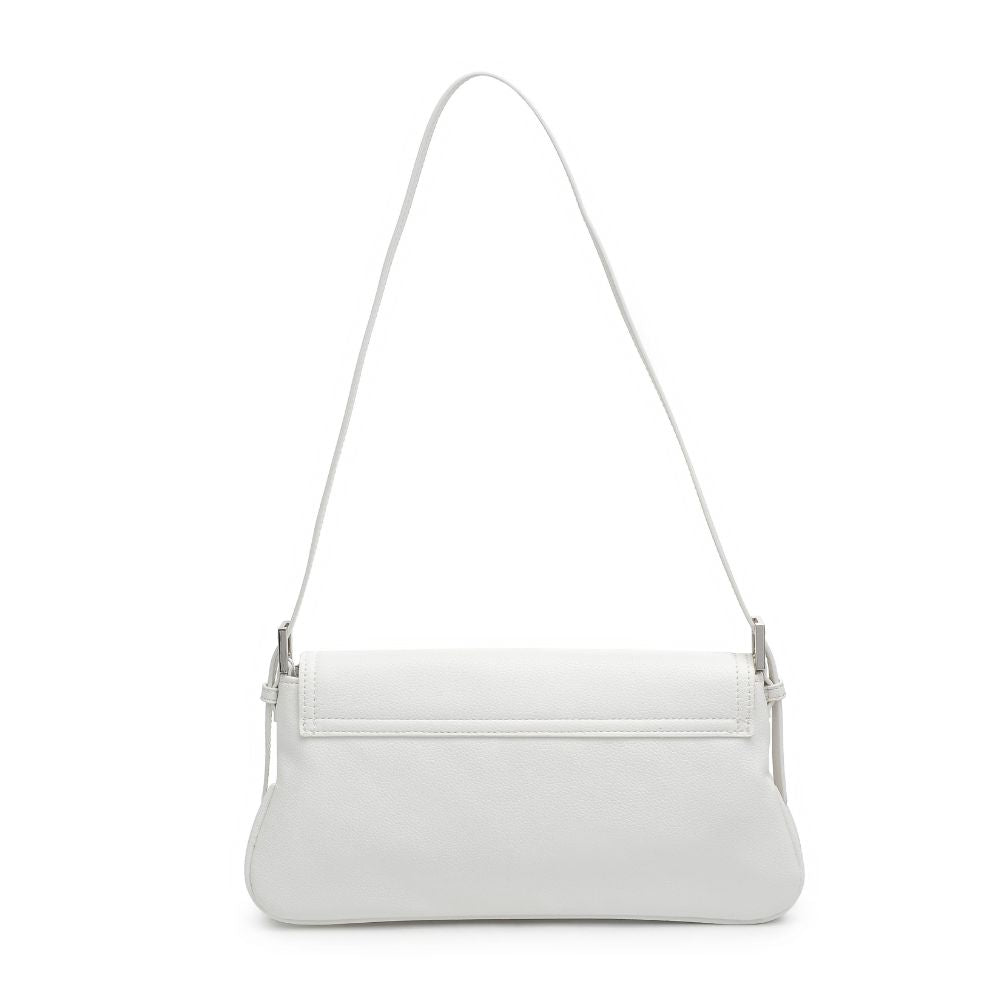 Product Image of Moda Luxe Fia Shoulder Bag 842017132578 View 7 | White