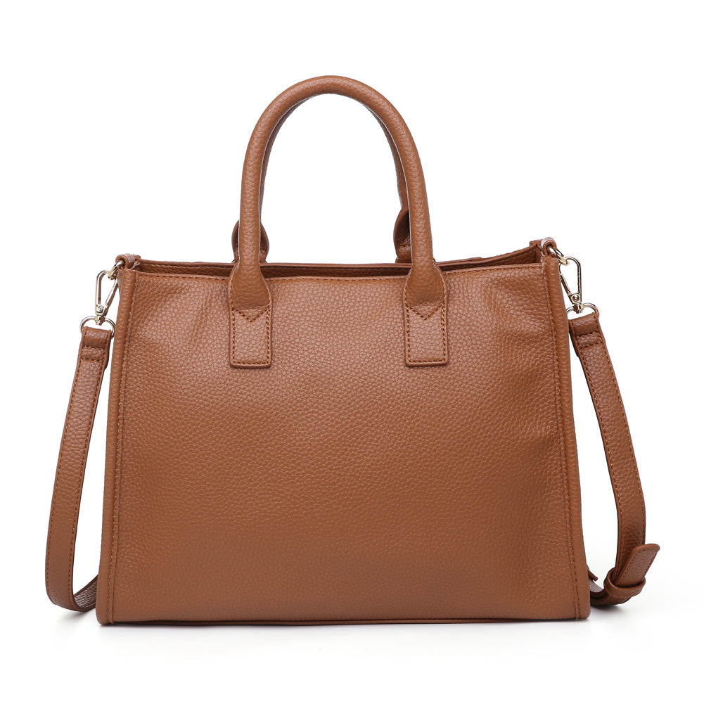 Product Image of Moda Luxe Bridgette Satchel 842017119661 View 3 | Tan