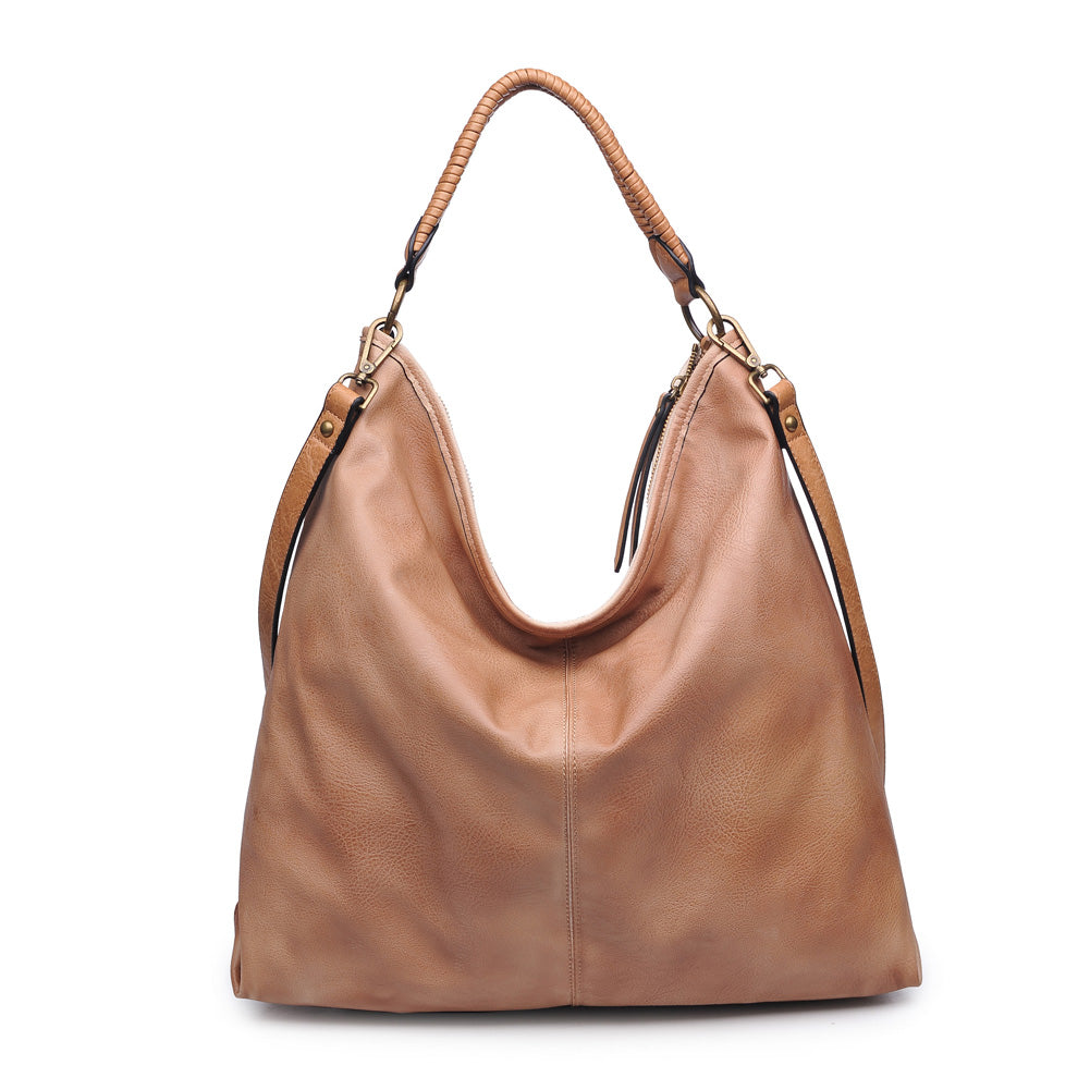 Product Image of Moda Luxe Allison Hobo 842017119234 View 3 | Camel
