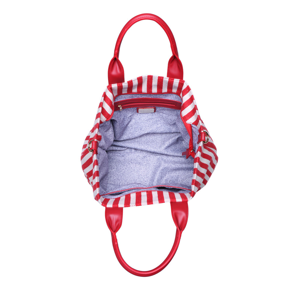 Product Image of Moda Luxe Bali Satchel 842017113003 View 8 | Red