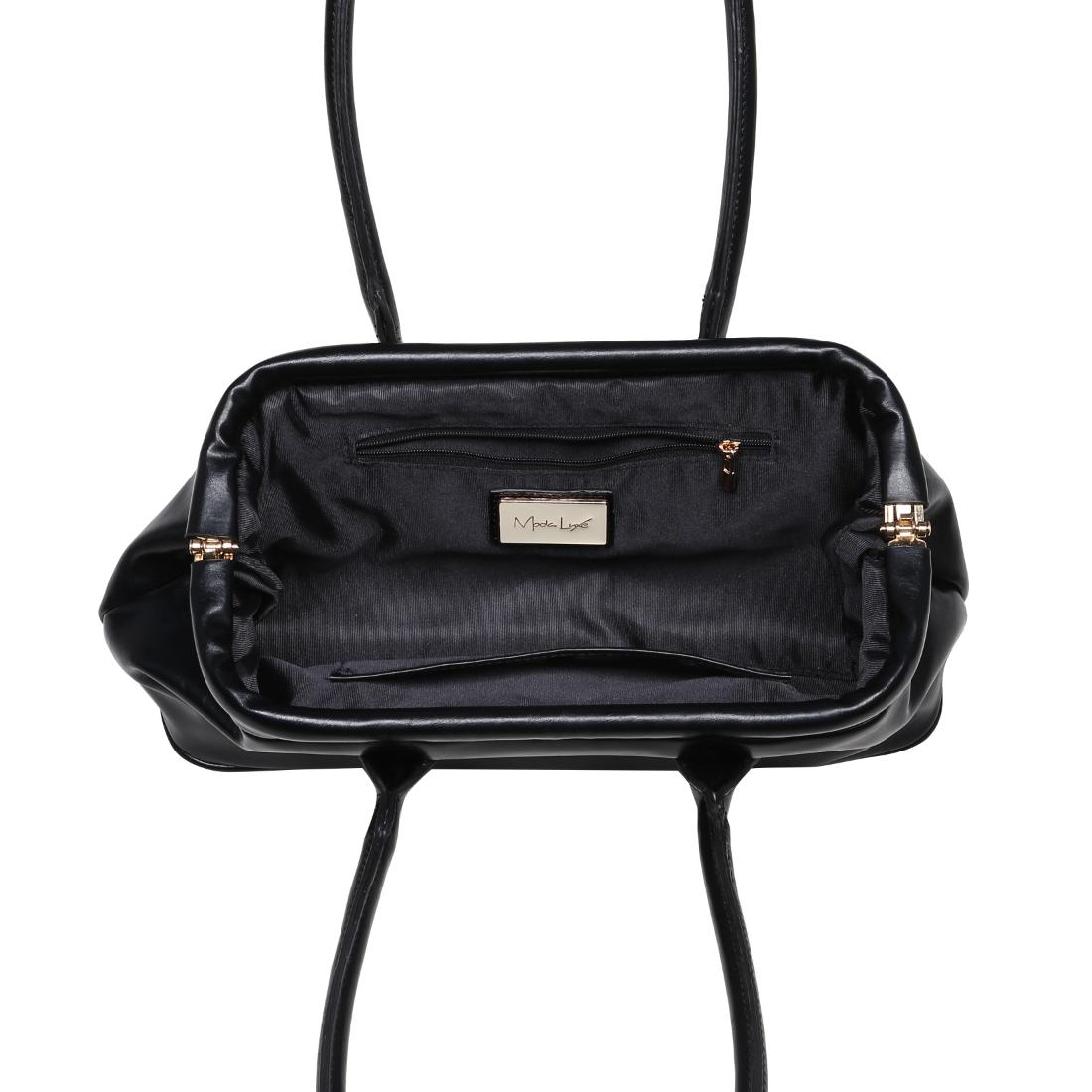 Product Image of Moda Luxe Ninna Shoulder Bag 842017139553 View 8 | Black