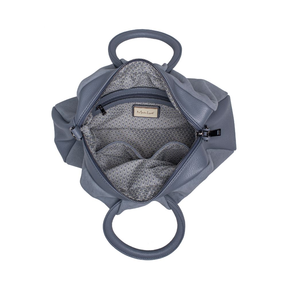 Product Image of Moda Luxe Addy Satchel 842017126379 View 8 | Slate