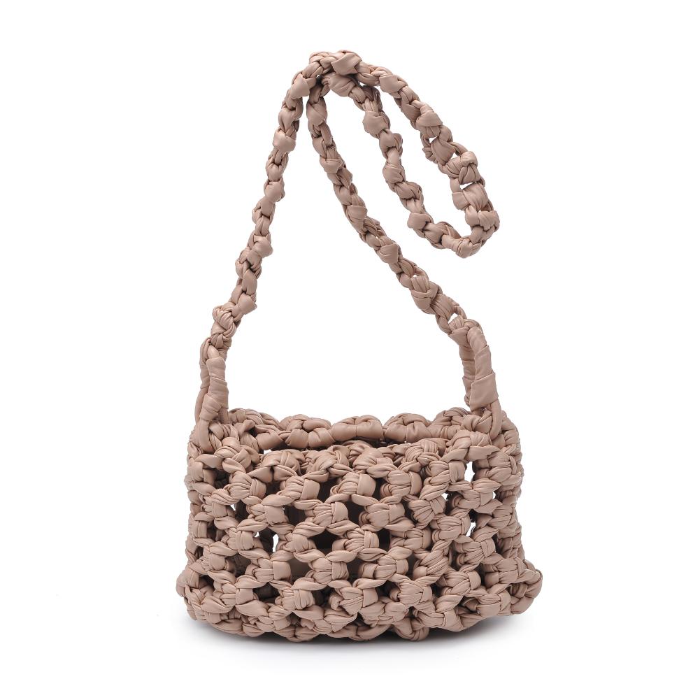 Woman wearing Natural Moda Luxe Fashique Crossbody 842017135456 View 5 | Natural