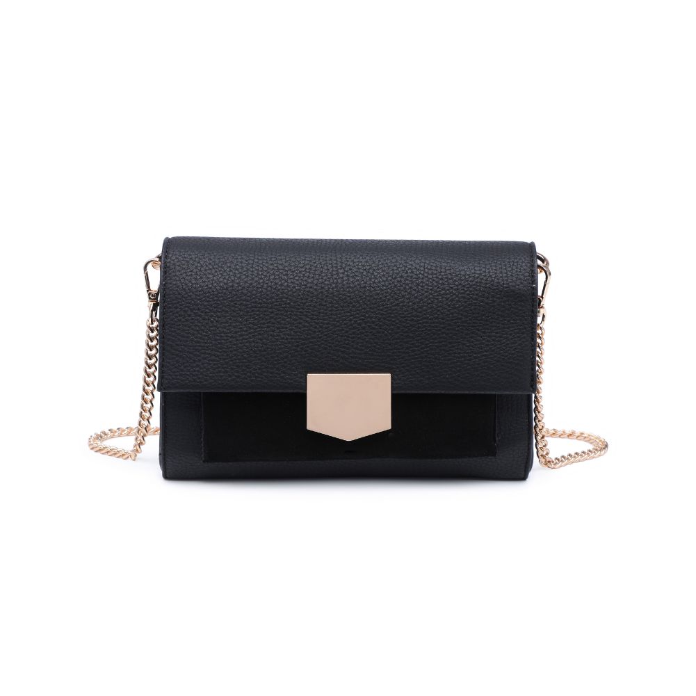 Woman wearing Black Moda Luxe Hazel Crossbody 842017130796 View 5 | Black